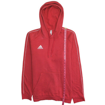 Mens UK Size XL adidas Red Pullover Hoodie