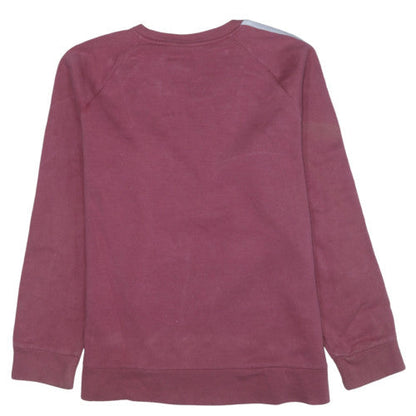 Womens UK Size XL adidas Pink Pullover Sweatshirt
