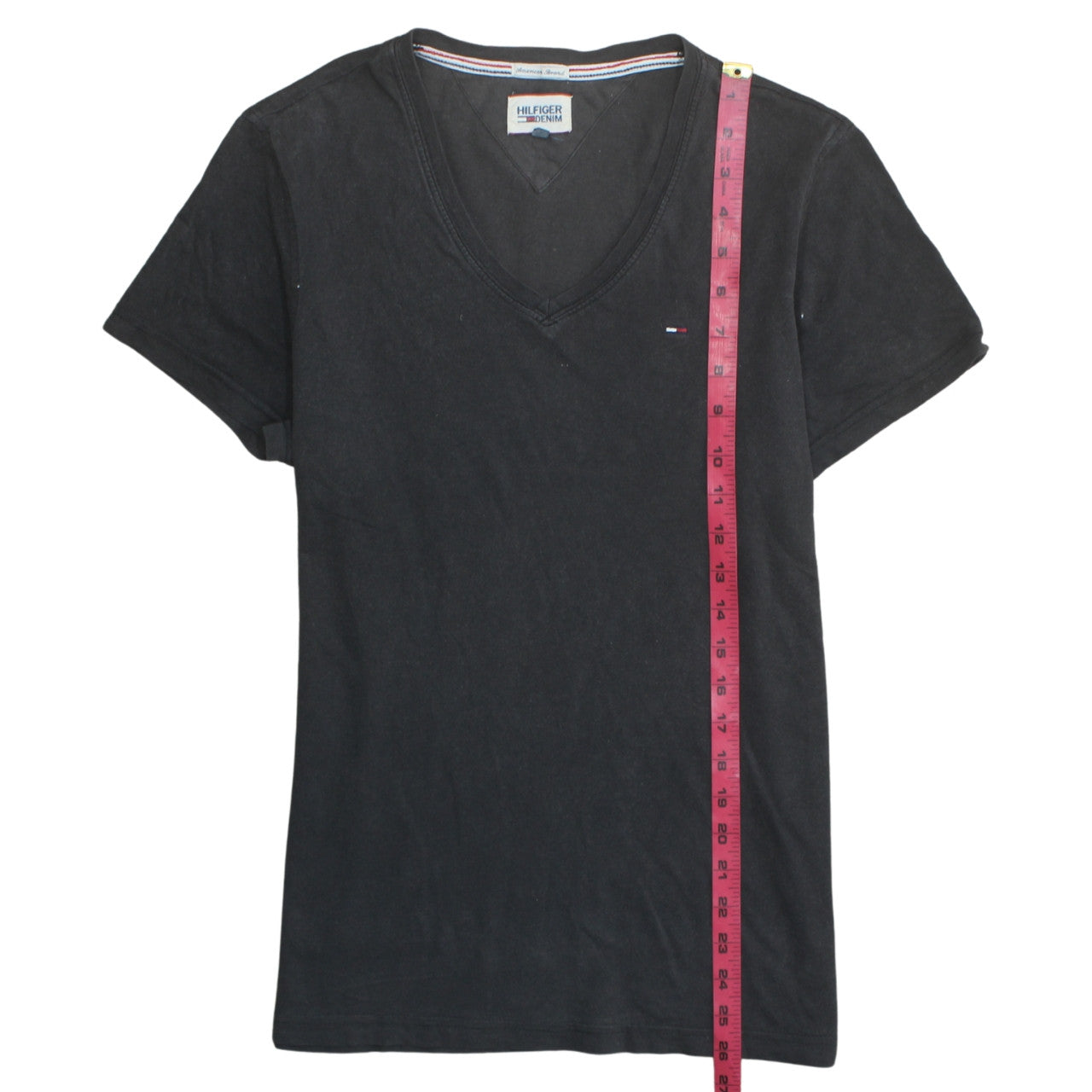 Mens UK Size S Tommy Hilfiger Black  T-Shirt