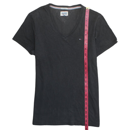 Mens UK Size S Tommy Hilfiger Black  T-Shirt