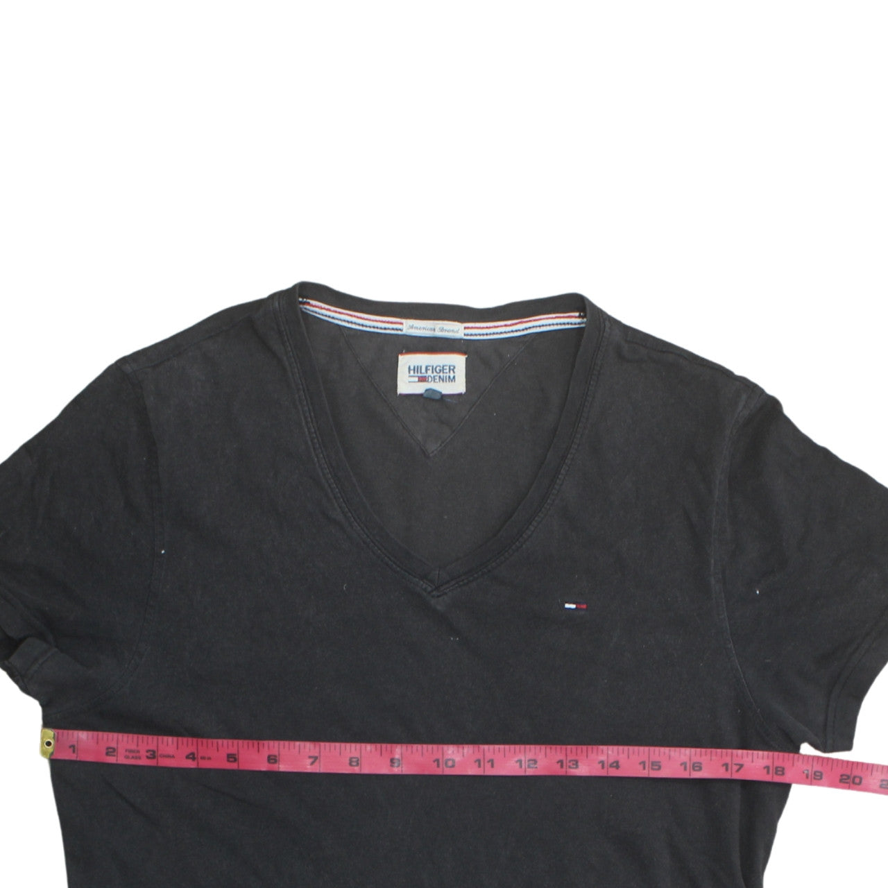 Mens UK Size S Tommy Hilfiger Black  T-Shirt