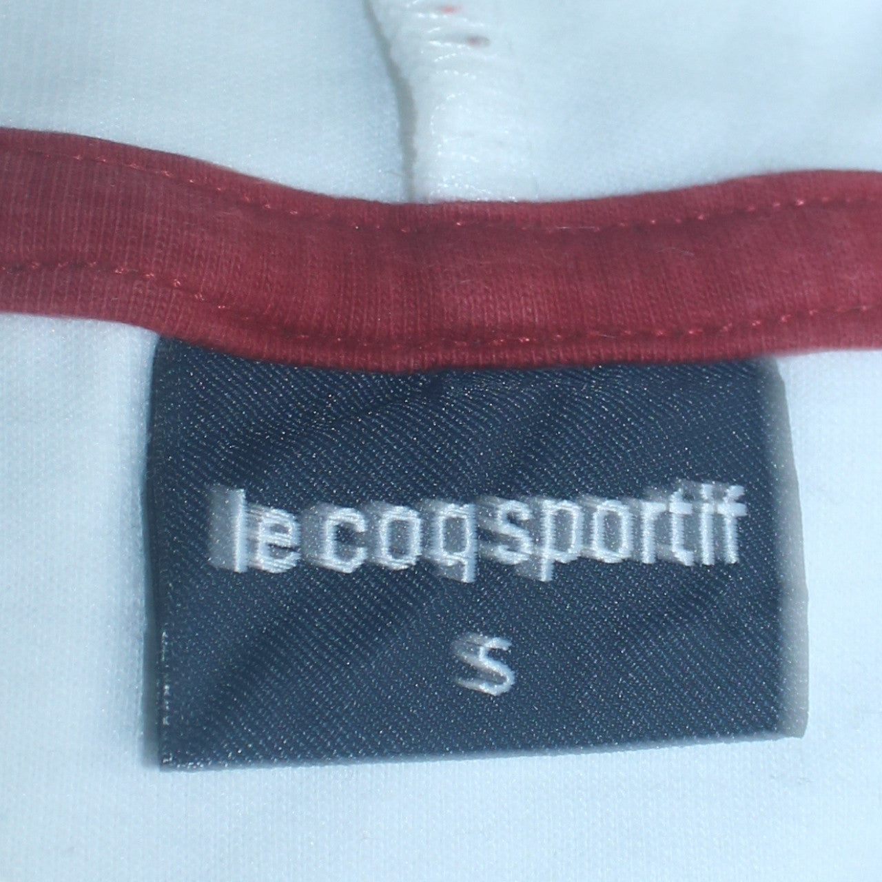 Mens UK Size S le coq sportif White Pullover Hoodie