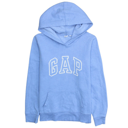 Womens UK Size S Gap Blue Pullover Hoodie