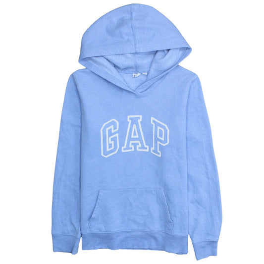 Womens UK Size S Gap Blue Pullover Hoodie