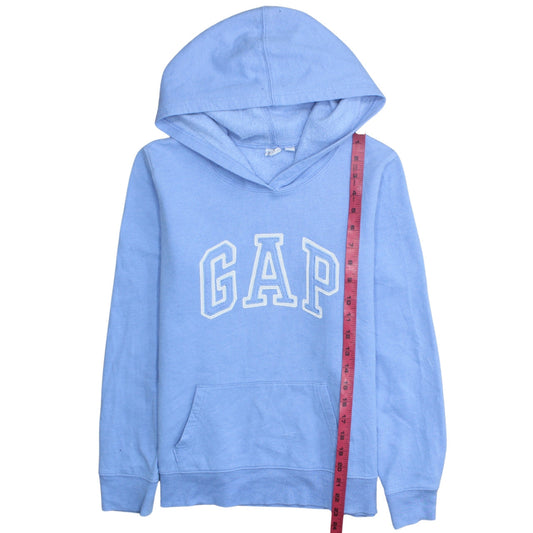 Womens UK Size S Gap Blue Pullover Hoodie