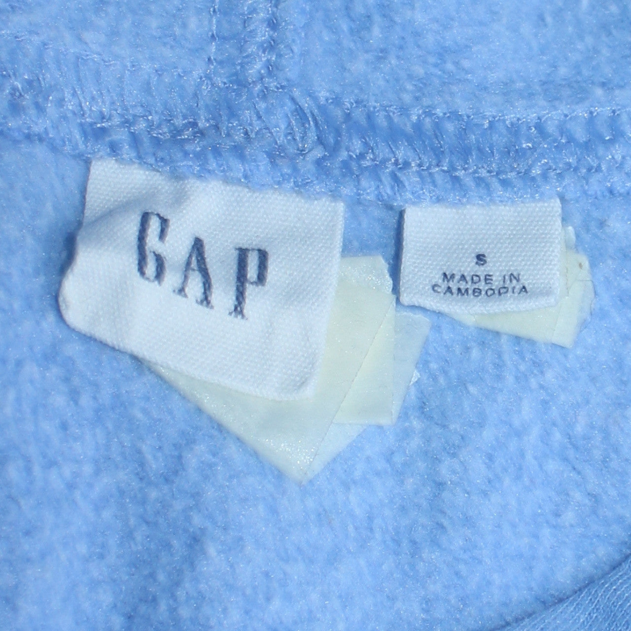 Womens UK Size S Gap Blue Pullover Hoodie