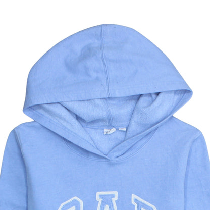 Womens UK Size S Gap Blue Pullover Hoodie