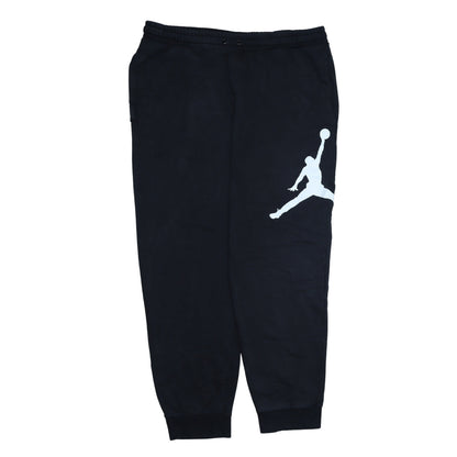 Mens UK Size XL Jordan Regular Fit Jogger Black Trousers