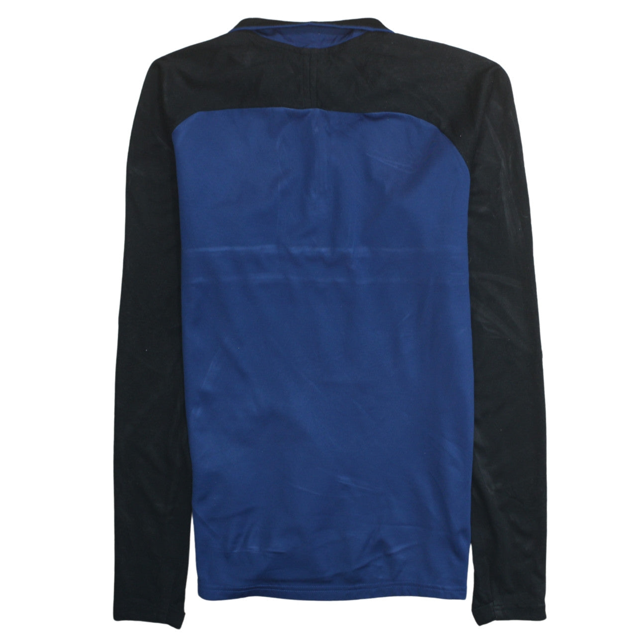 Mens UK Size S Nike Blue 1/4 Zip Sweatshirt