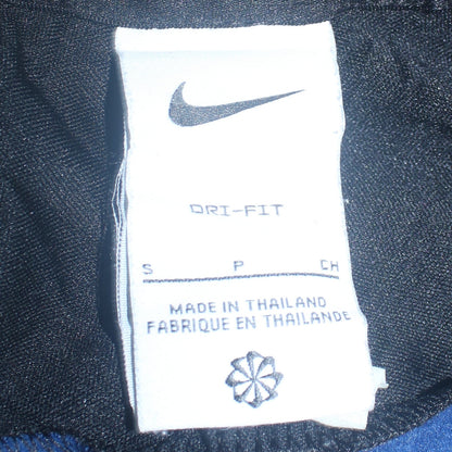 Mens UK Size S Nike Blue 1/4 Zip Sweatshirt