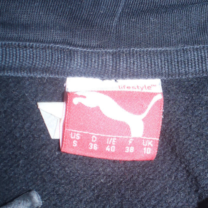 Womens UK Size 10 PUMA Black Pullover Hoodie