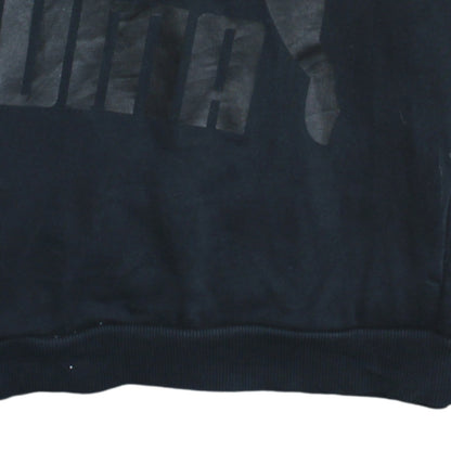 Womens UK Size 10 PUMA Black Pullover Hoodie