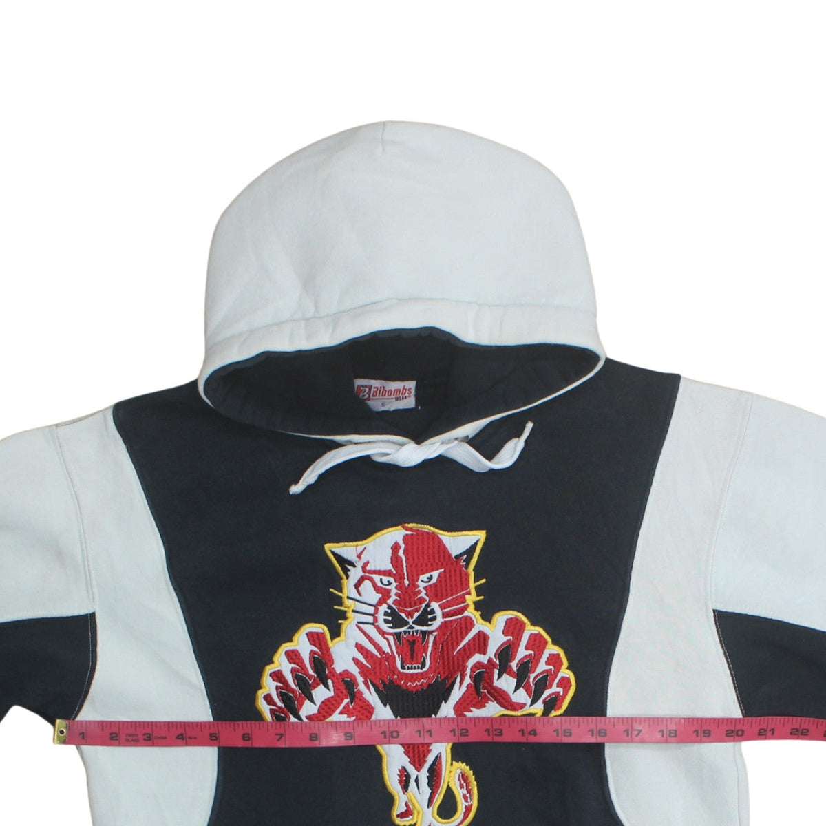Mens UK Size S Bibombs Black Pullover Hoodie