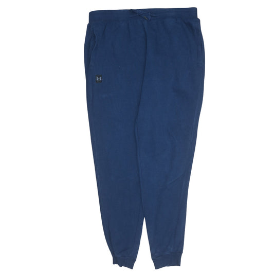 Mens UK Size XL Under armour Regular Fit Jogger Blue Trousers