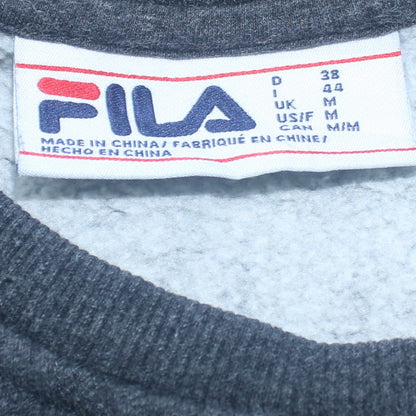 Mens UK Size M FILA Grey Pullover Sweatshirt