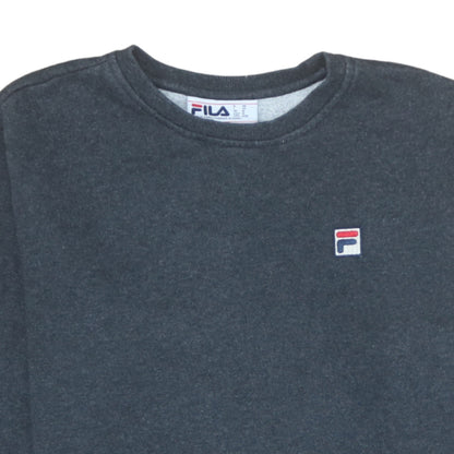 Mens UK Size M FILA Grey Pullover Sweatshirt