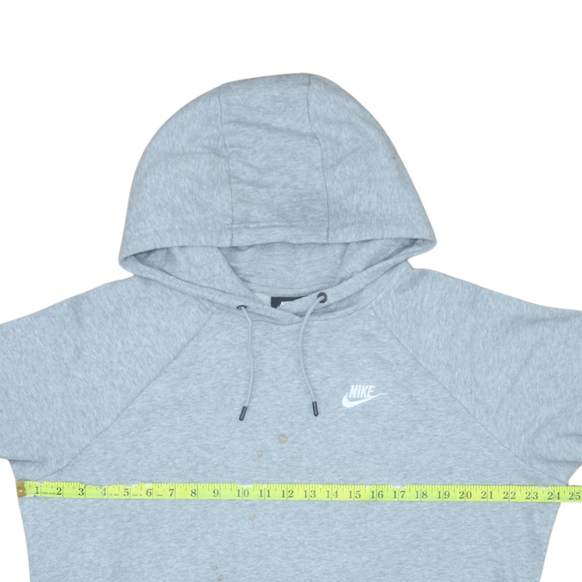 Mens UK Size M Nike Grey Pullover Hoodie