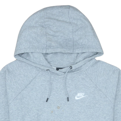 Mens UK Size M Nike Grey Pullover Hoodie