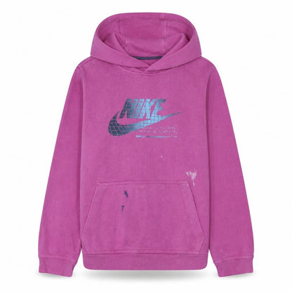 Womens UK Size L Nike Pink Pullover Hoodie