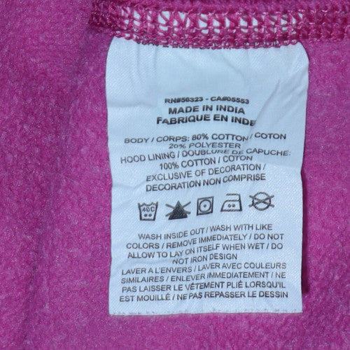 Womens UK Size L Nike Pink Pullover Hoodie