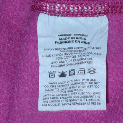 Womens UK Size L Nike Pink Pullover Hoodie