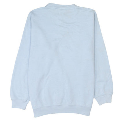 Mens UK Size L Reebok Blue Pullover Sweatshirt