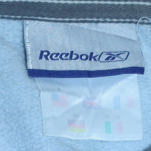 Mens UK Size L Reebok Blue Pullover Sweatshirt
