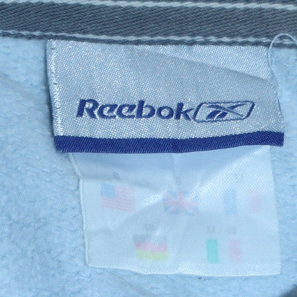 Mens UK Size L Reebok Blue Pullover Sweatshirt