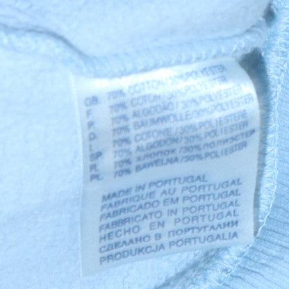 Mens UK Size L Reebok Blue Pullover Sweatshirt