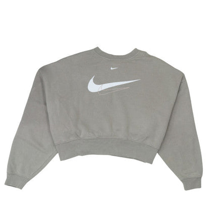 Womens UK Size S Nike Grey Pullover Sweatshirt