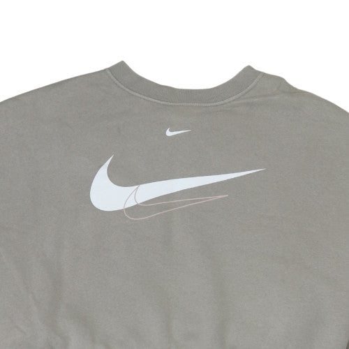 Womens UK Size S Nike Grey Pullover Sweatshirt