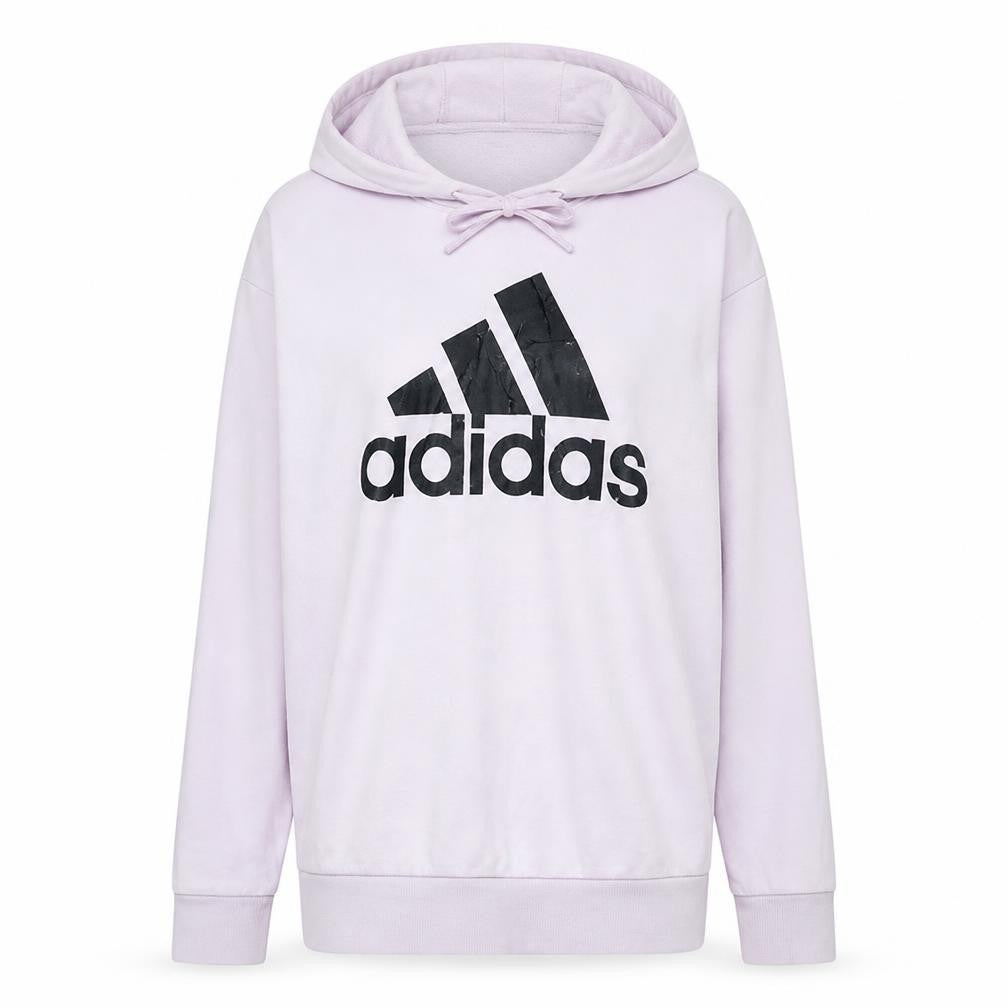 Womens UK Size 12-14 adidas Pink Pullover Hoodie