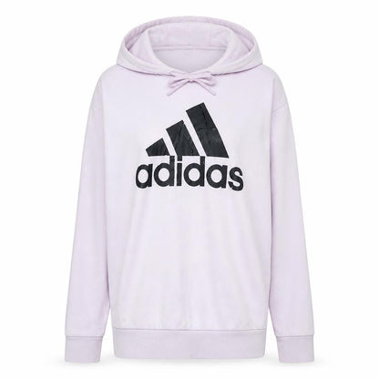 Womens UK Size 12-14 adidas Pink Pullover Hoodie