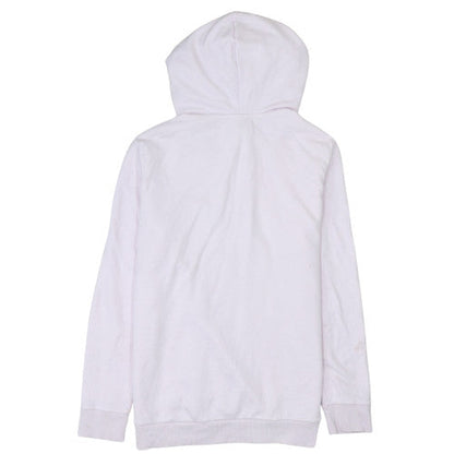 Womens UK Size 12-14 adidas Pink Pullover Hoodie