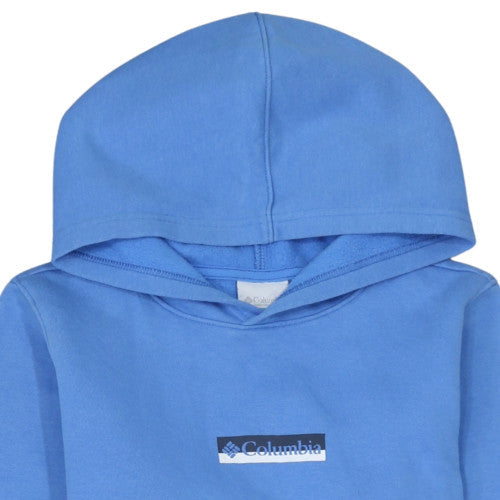 Womens UK Size L Columbia Blue Pullover Hoodie