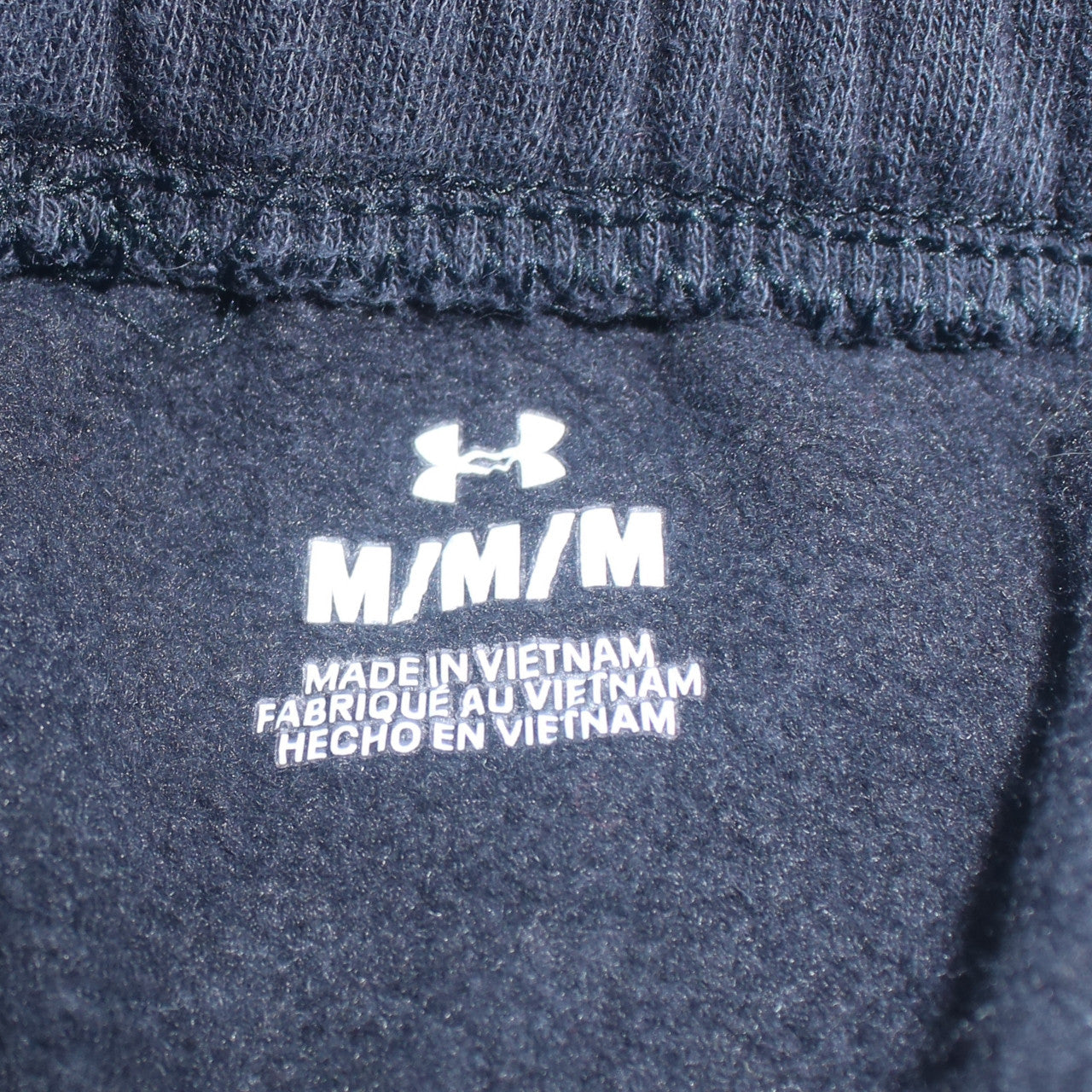 Mens UK Size M Under armour Regular Fit Jogger Black Trousers
