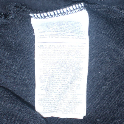 Mens UK Size M Nike Regular Fit Jogger Black Trousers