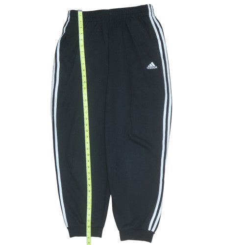 Womens UK Size L adidas Regular Fit Jogger Black Trousers