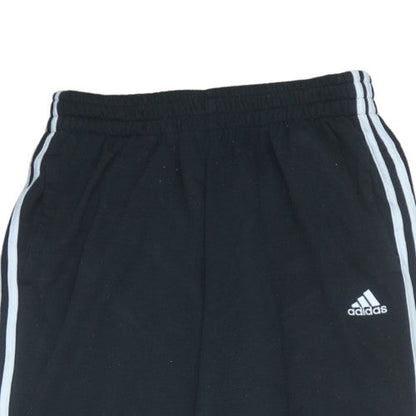 Womens UK Size L adidas Regular Fit Jogger Black Trousers