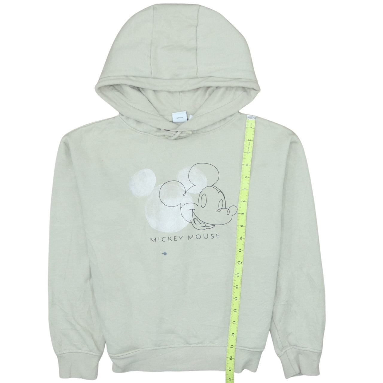Womens UK Size XS Disney Beige Pullover Hoodie