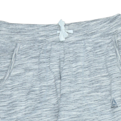 Womens UK Size M Reebok Regular Fit Jogger Grey Trousers