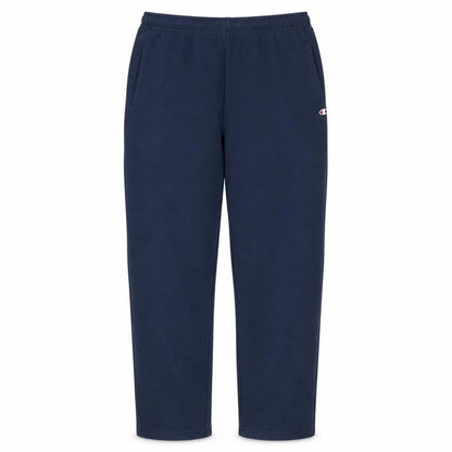 Champion Men's Blue Fleece Sweatpants Size L Elastic Waist Joggers