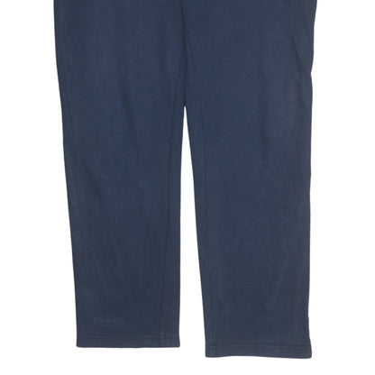 Champion Men's Blue Fleece Sweatpants Size L Elastic Waist Joggers