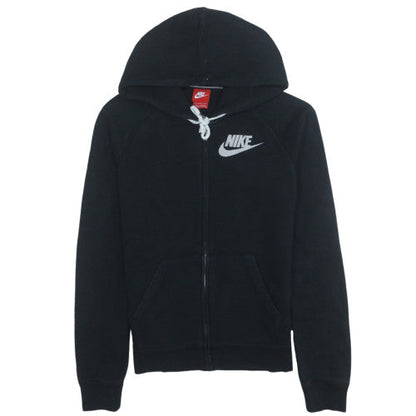 Mens UK Size S Nike Black Full Zip Hoodie