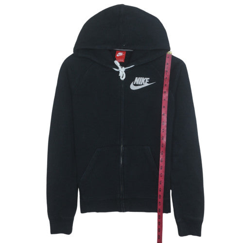 Mens UK Size S Nike Black Full Zip Hoodie