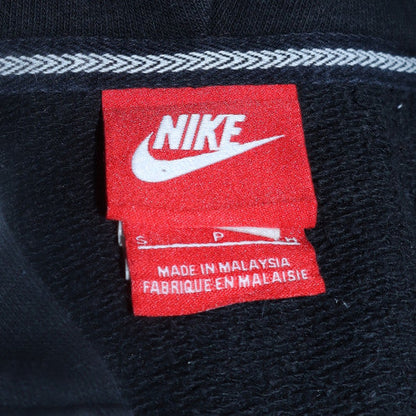 Mens UK Size S Nike Black Full Zip Hoodie