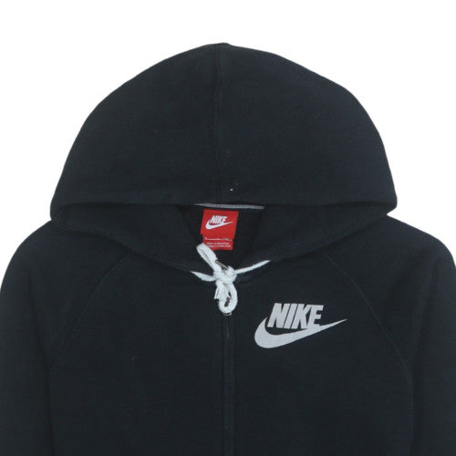 Mens UK Size S Nike Black Full Zip Hoodie