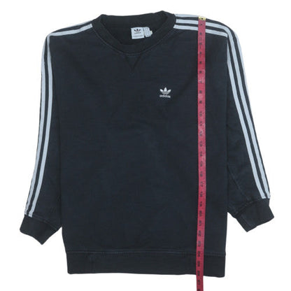 Womens UK Size 10 adidas Black Pullover Sweatshirt