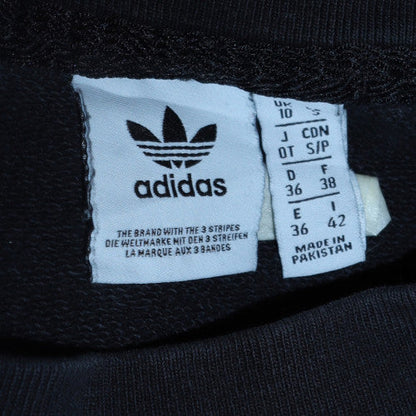 Womens UK Size 10 adidas Black Pullover Sweatshirt