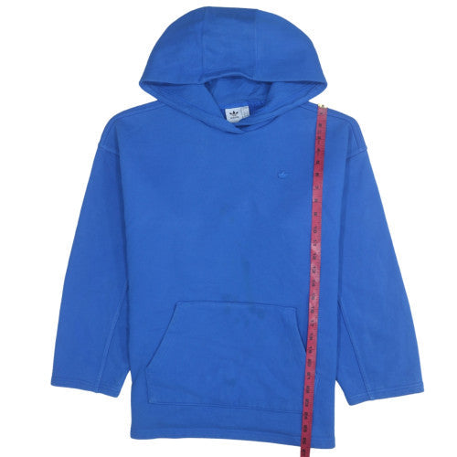Mens UK Size L adidas Blue Pullover Hoodie